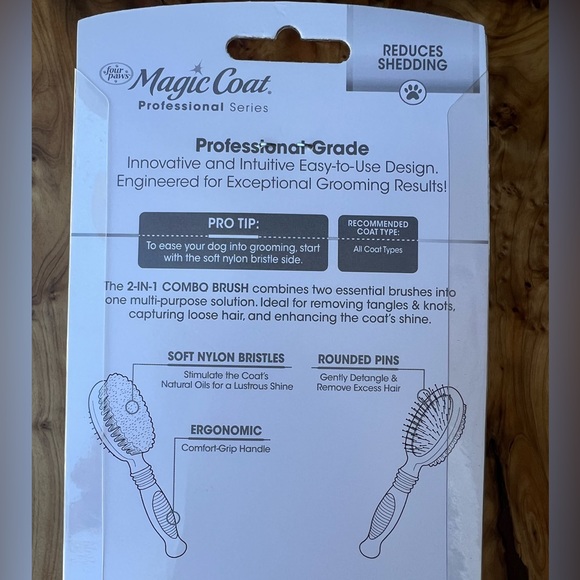 2-IN-1 PRO-GRADE Combo Brush - Picture 4 of 7